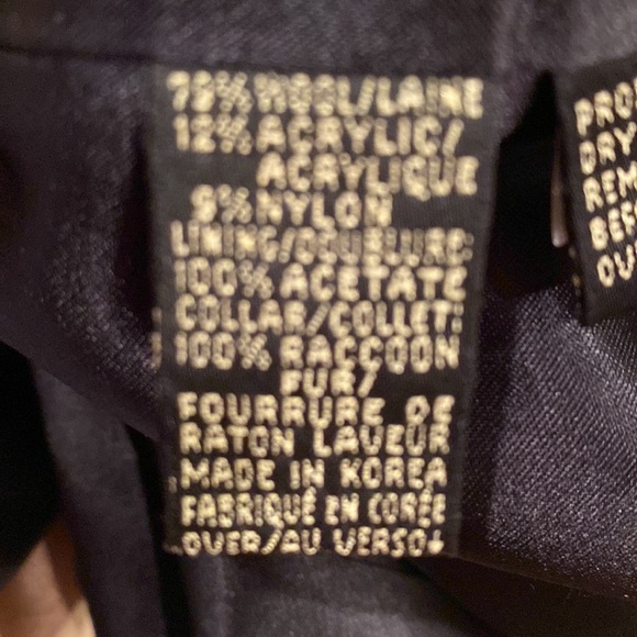 DANA Buchman fabulous coat with detachable beaver collar, size 6 - Picture 15 of 16